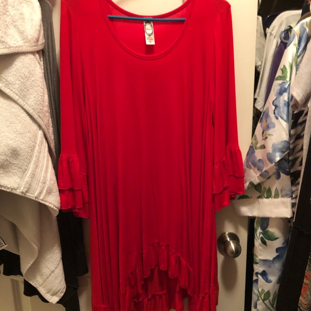 Red tunic/dress!